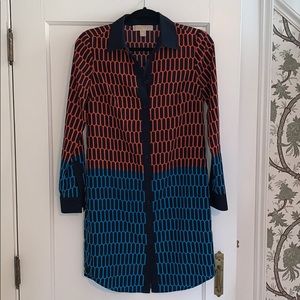 Michael Kors collared shirt dress size XS